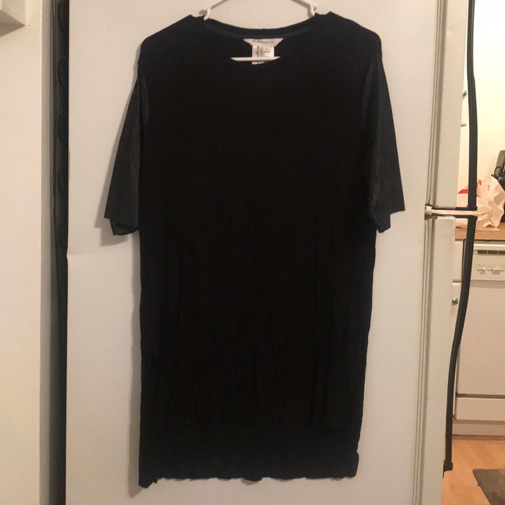 BCBG black tee shirt
